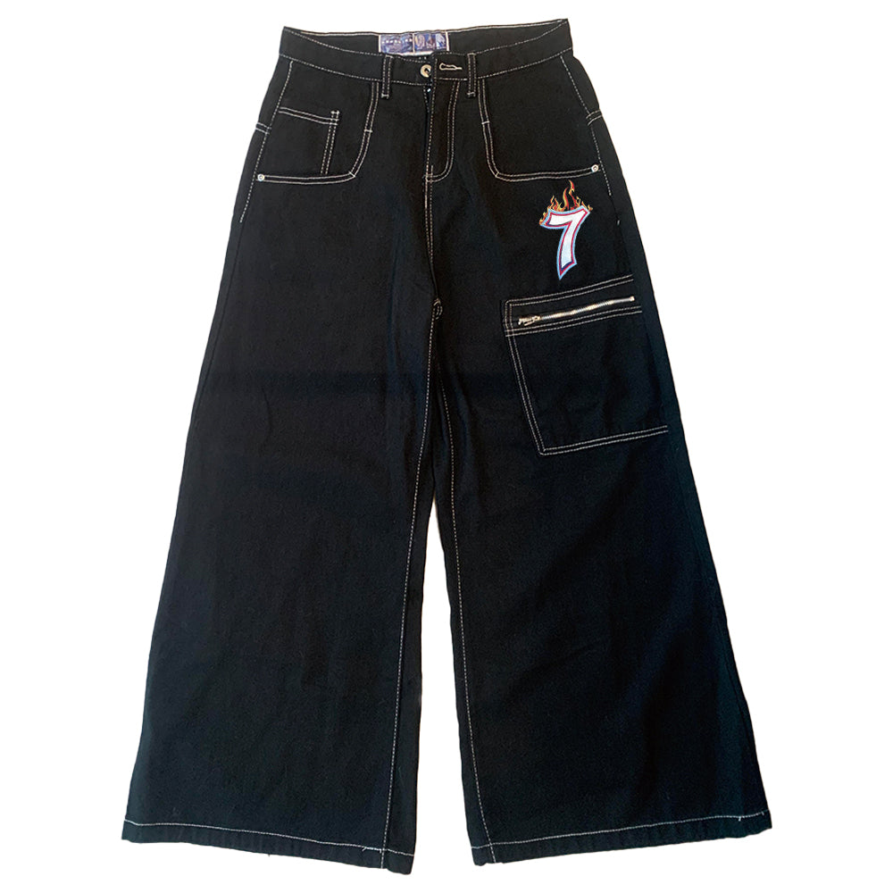 BAGGOUT Dice Flame Jeans