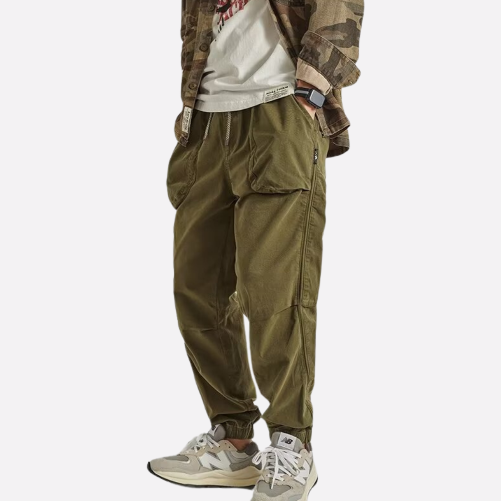 Japanese Cotton Cargo Pants