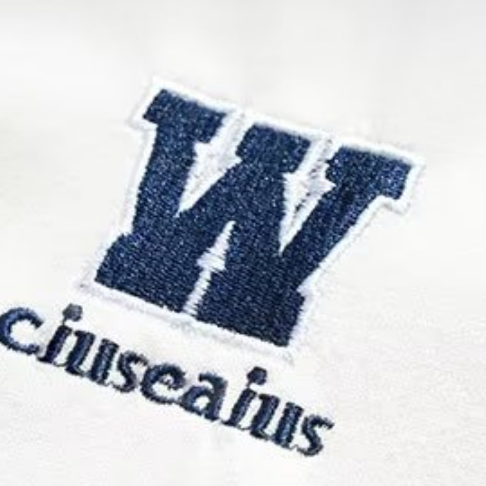 Preppy W Embroidered Shirt
