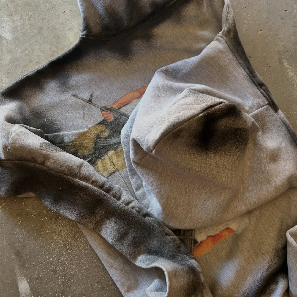 ART IN WAR Born Into Fire – Youth in Conflict Hoodie