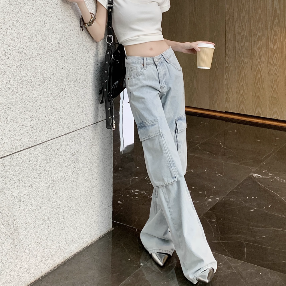 Women's Sexy Low Waist Cargo Pants