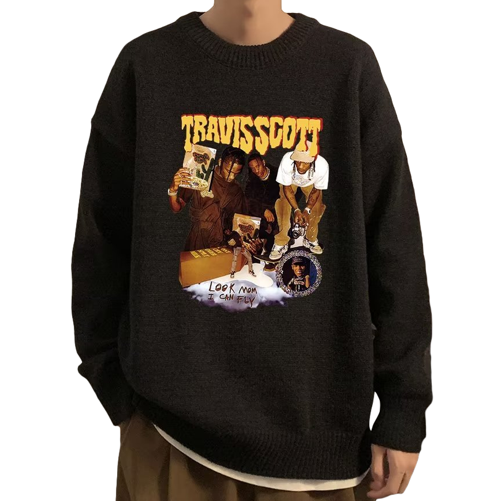 American Retro High Street Sweater