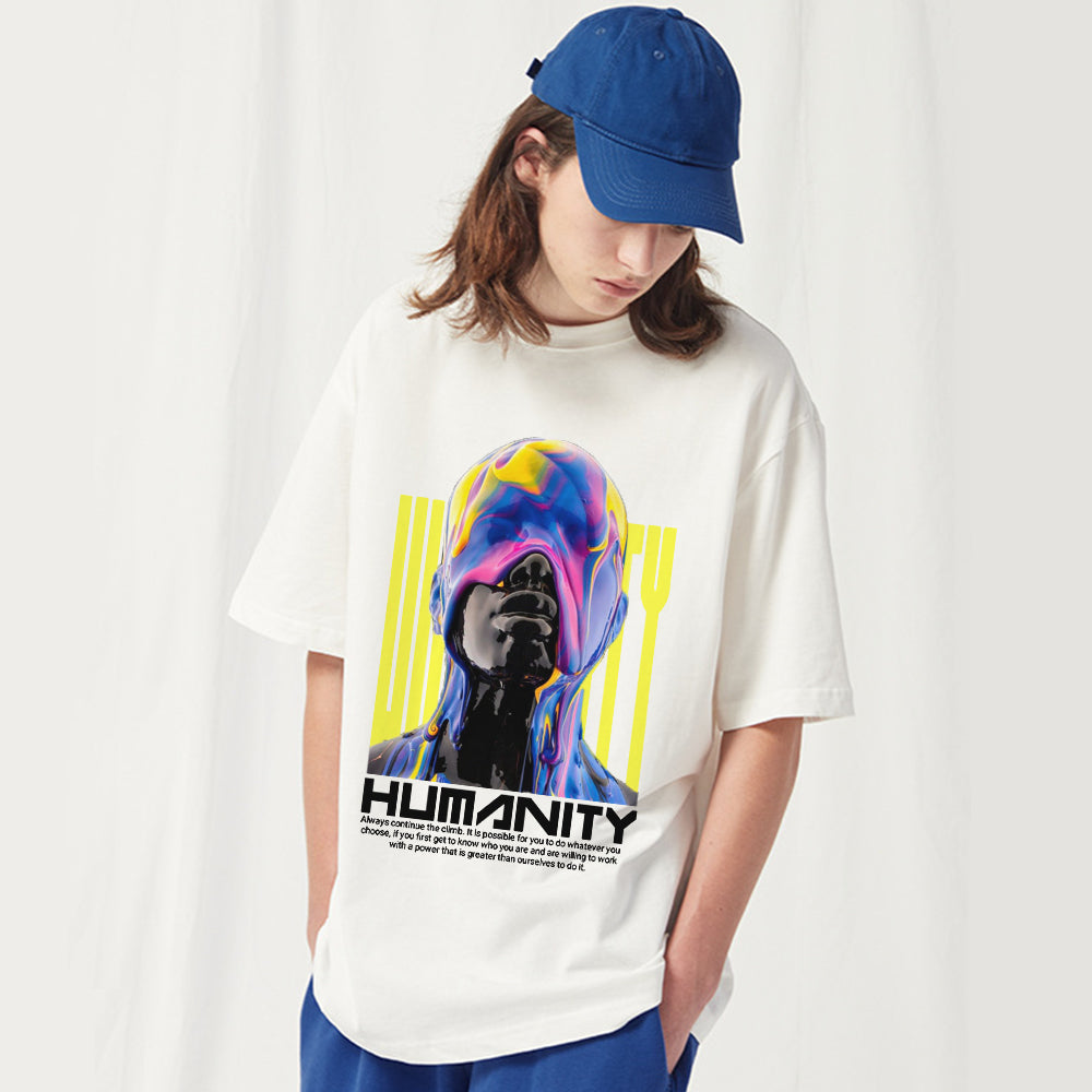 High Street Masked Man Printed T-shirt