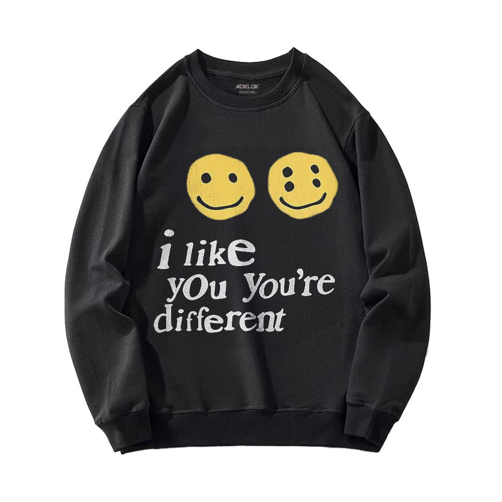 Emoji Printed Sweatshirt