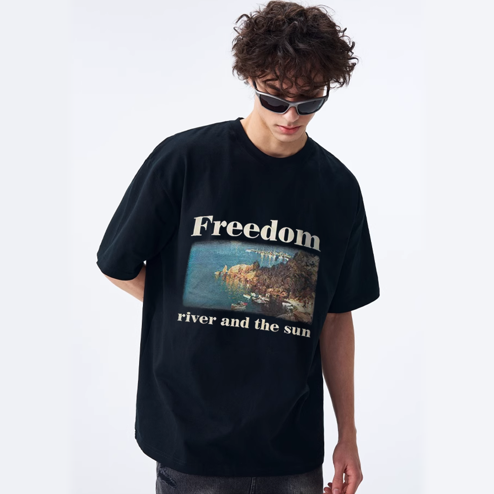 Freedom Vacation Photos T-Shirt