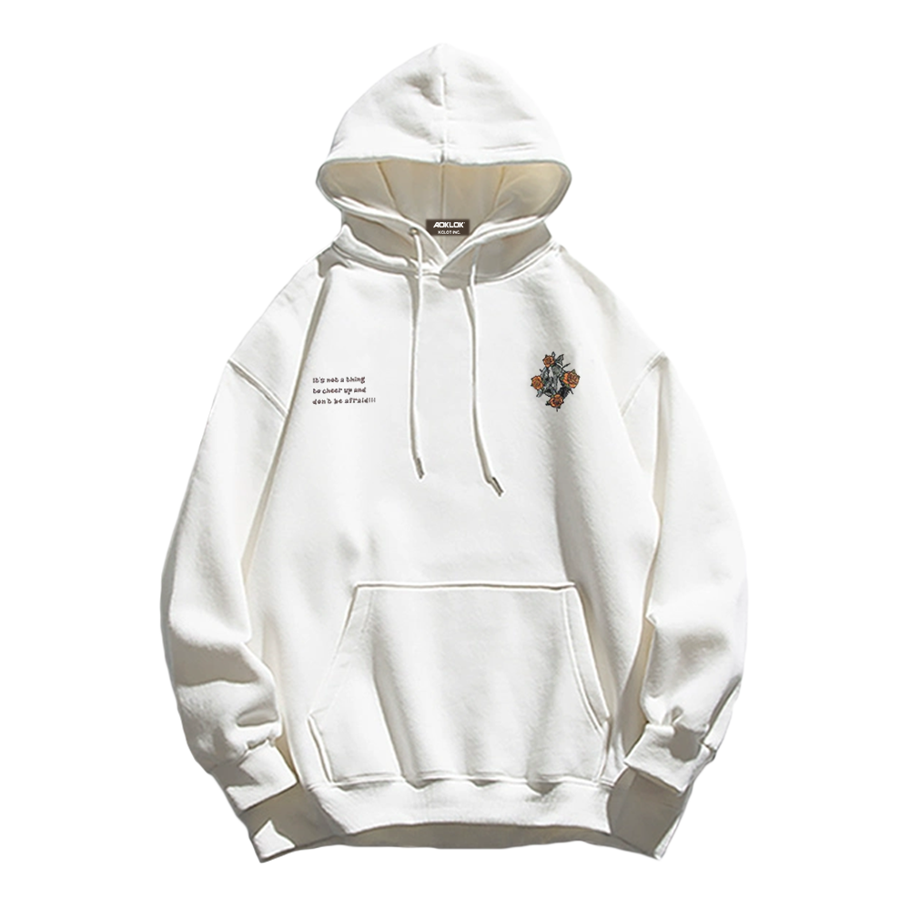 Vintage Flower Graphic Hoodie