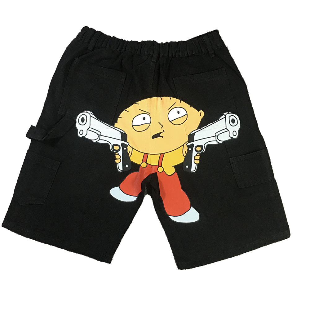 BAGGOUT Dumpling Holding Double Gun Jeans