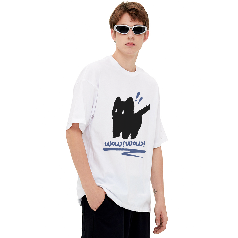 Scared Shadow Cat T-shirt