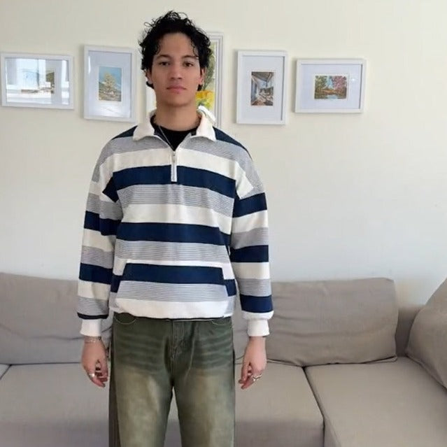 Japanese Imitation Mink Polo Sweater