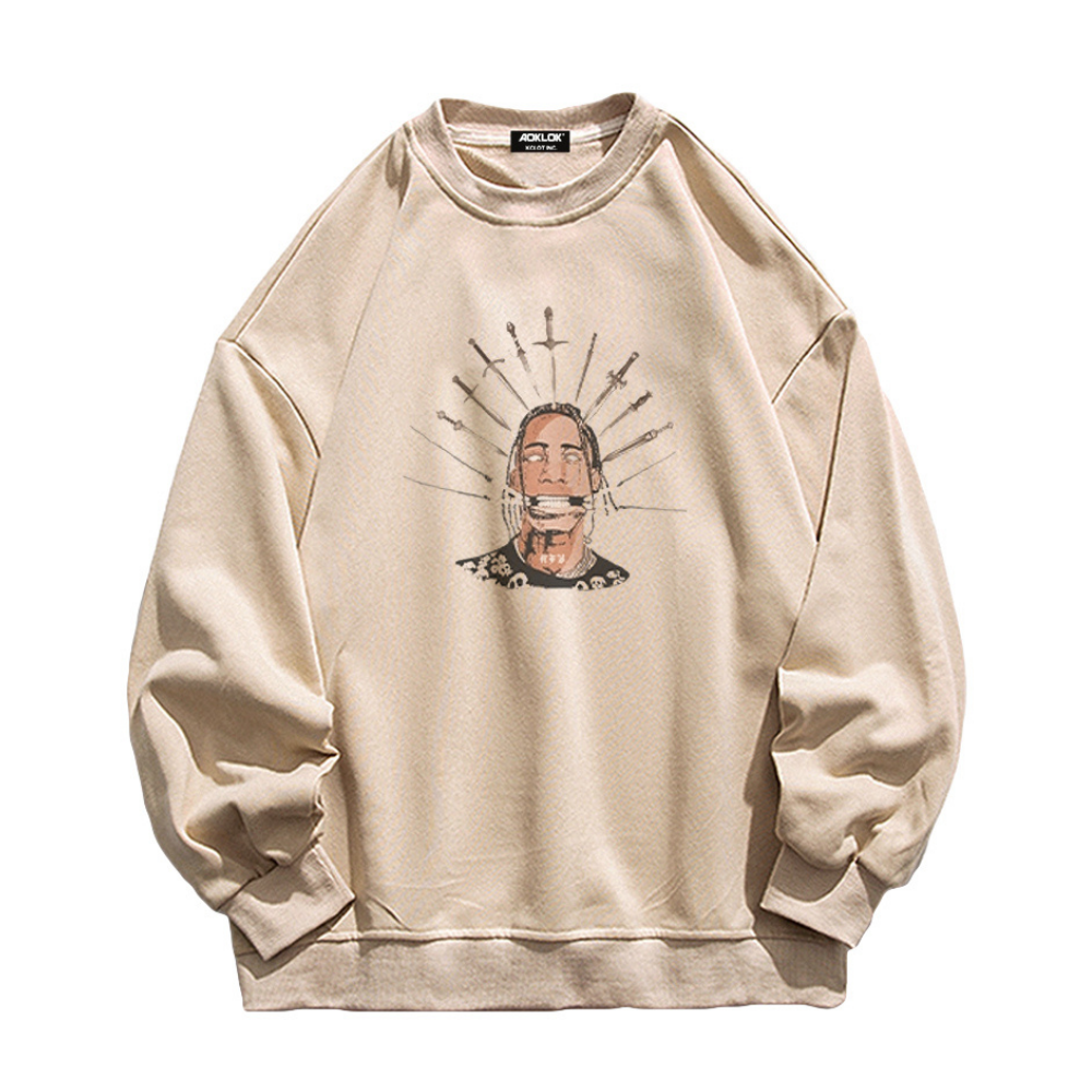 Hip Hop Animation Teen Sweatshirt