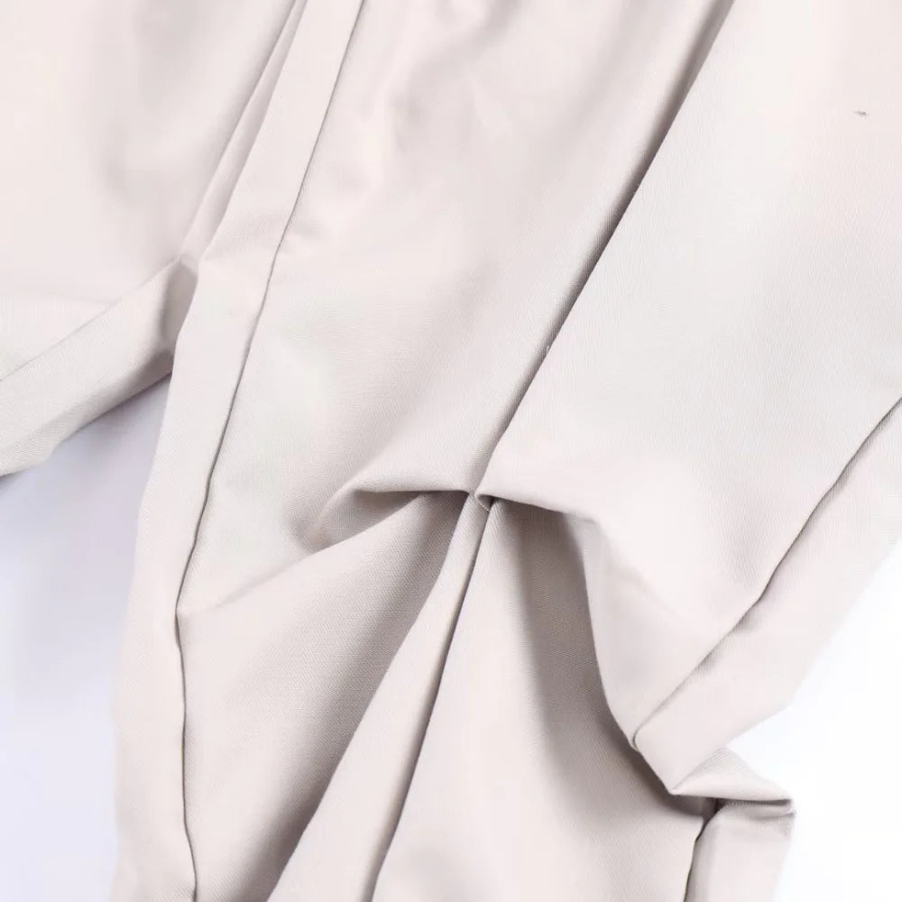 American Slit Pleated Sweatpants