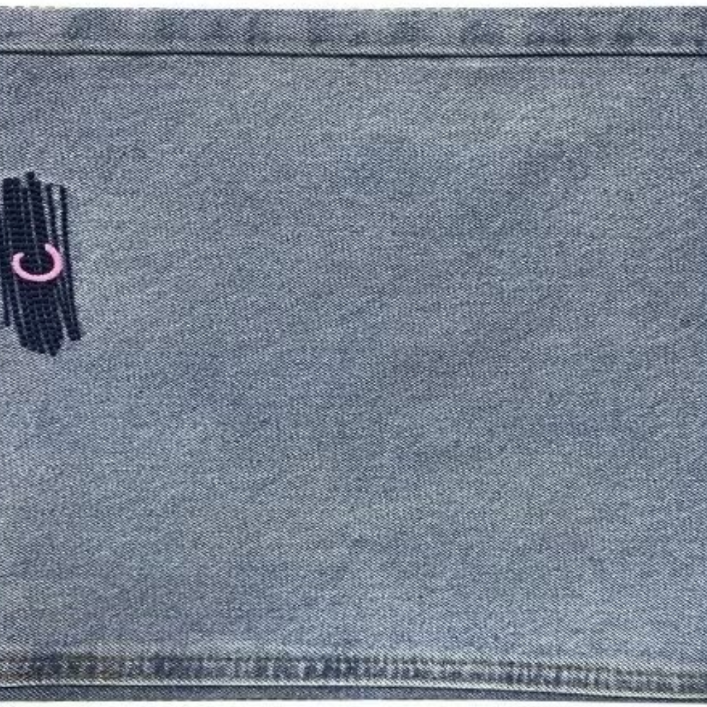 Women's High Street Letter Star Embroidered Jeans