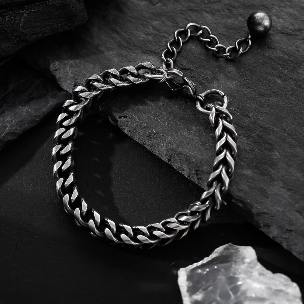 Hip Hop Dragon Bone Bracelet