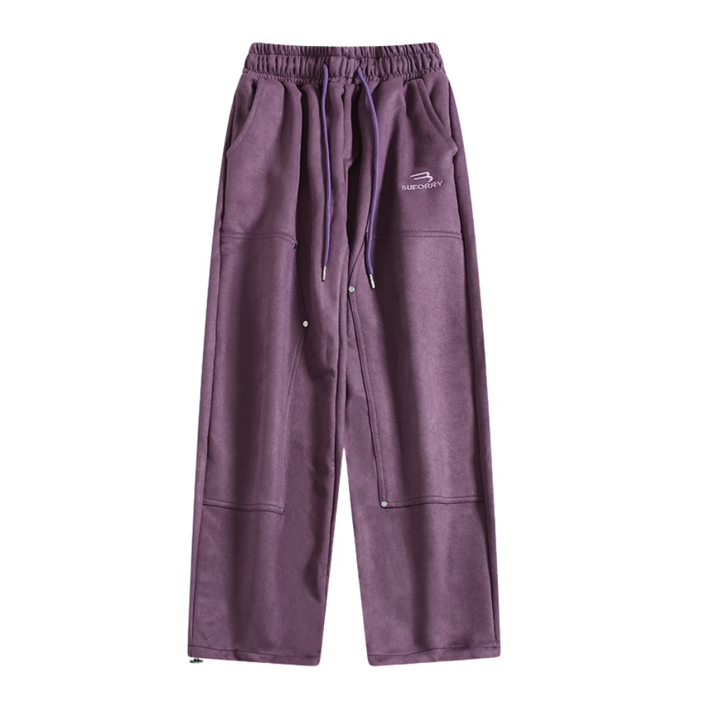 Jazzy Suede Versatile Sweatpants