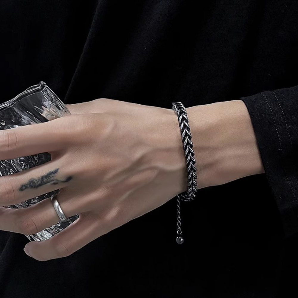 Hip Hop Dragon Bone Bracelet