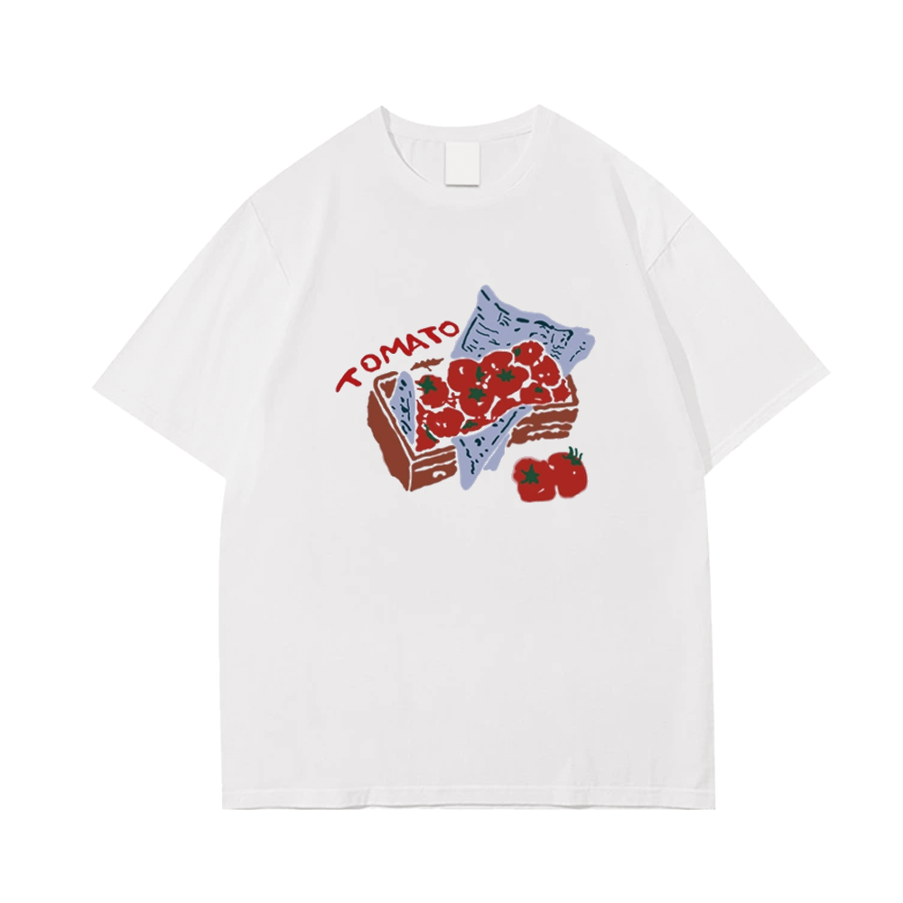 🍅Chic Oil Painting Tomatoes T-Shirt