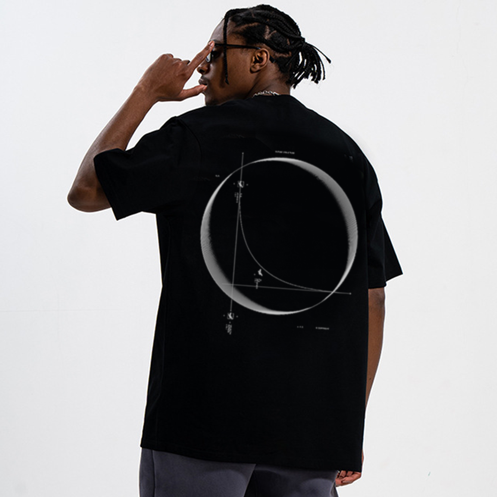 AG® FUTURE STRUCTURE Moon Coordinates T-Shirt