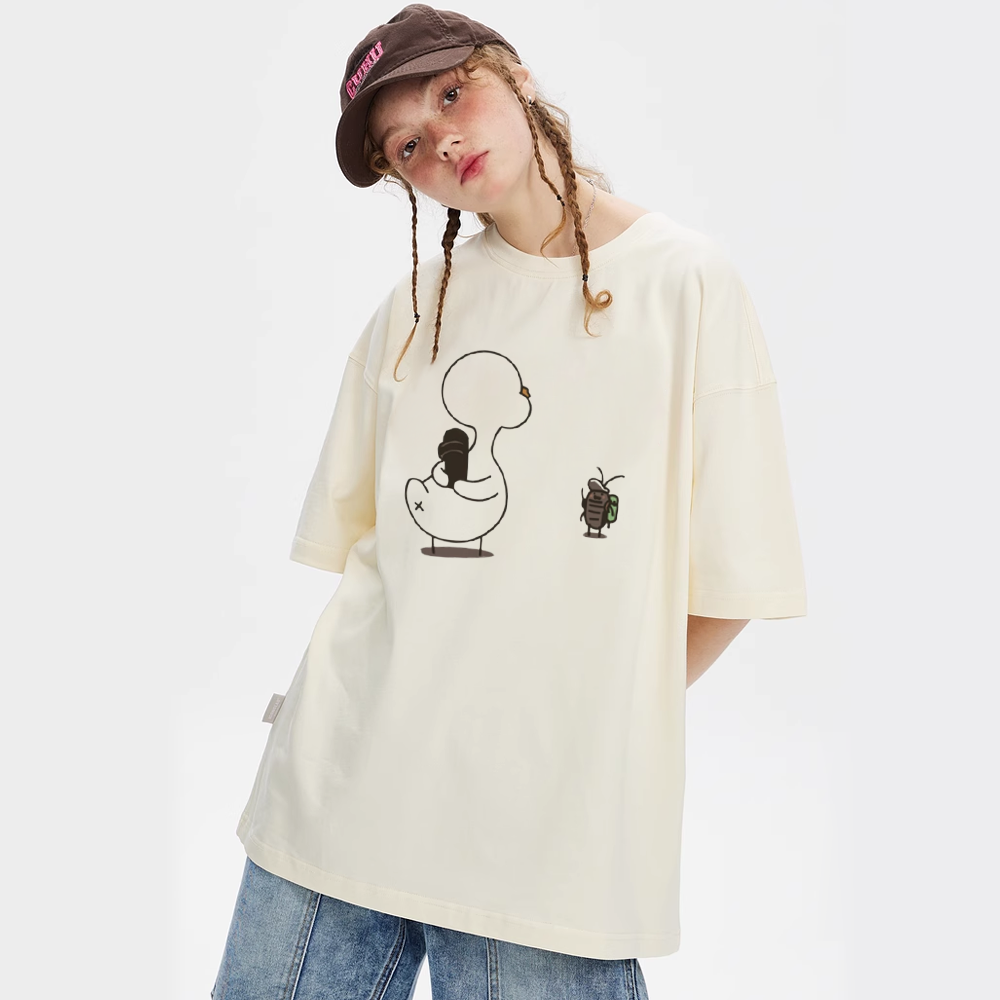 Duck Fighting Cockroaches T-Shirt