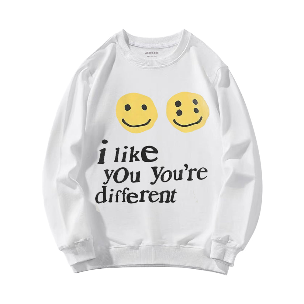 Emoji Printed Sweatshirt