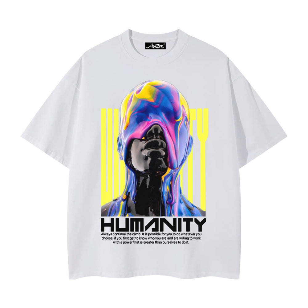 High Street Masked Man Printed T-shirt