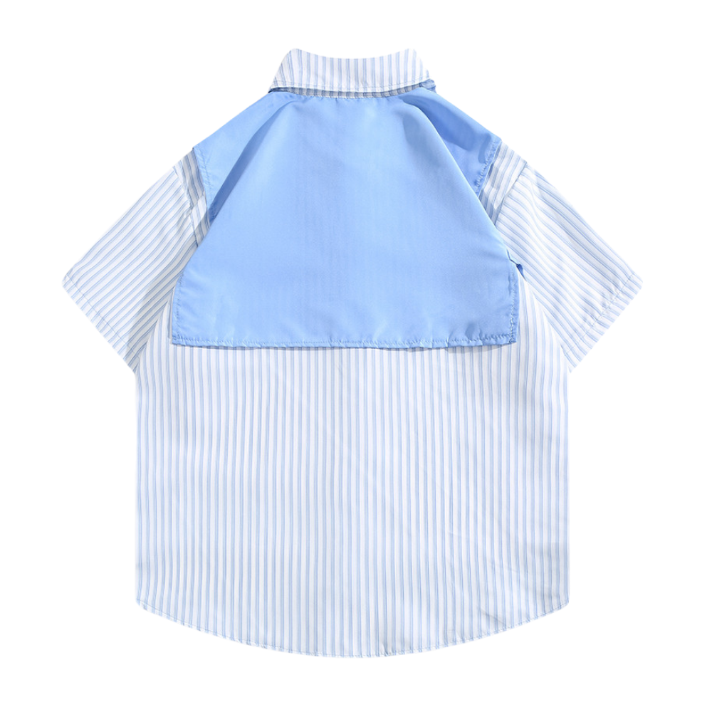 Fake Two Striped Shirt