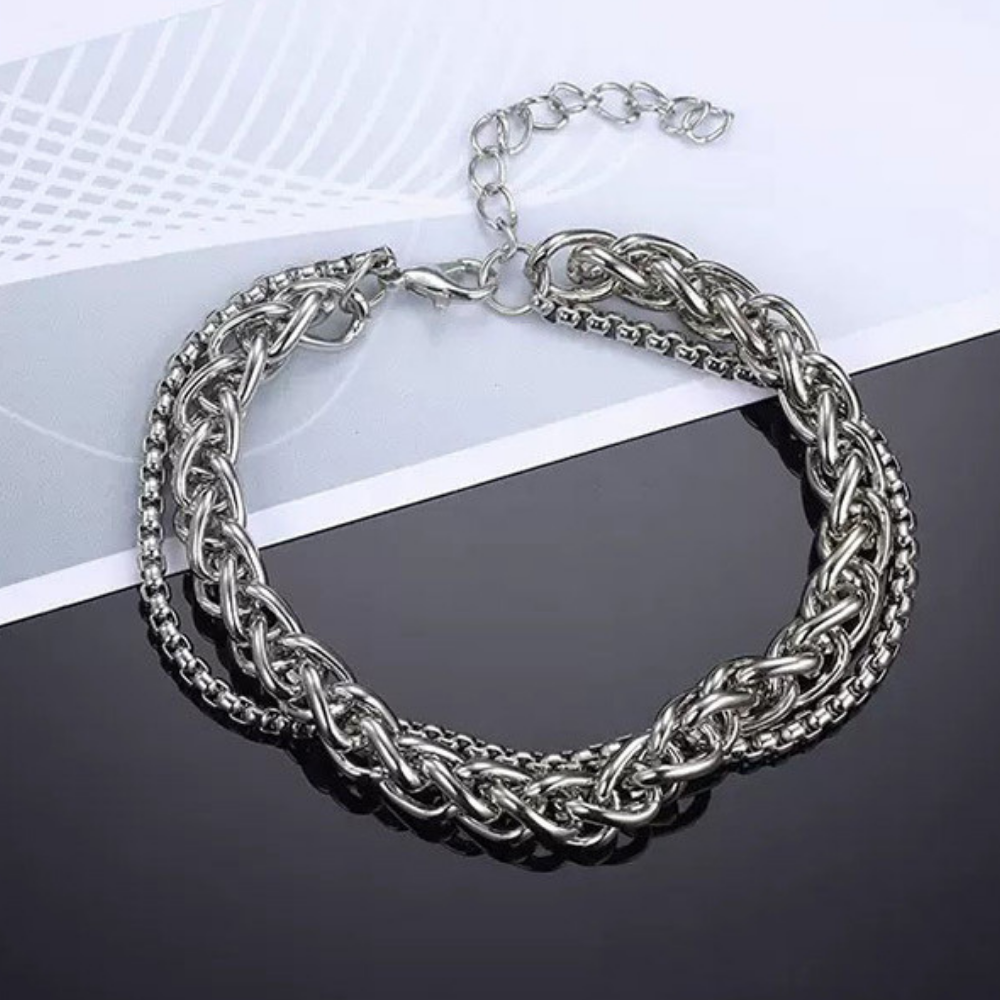 Double Braided Keel Bracelet