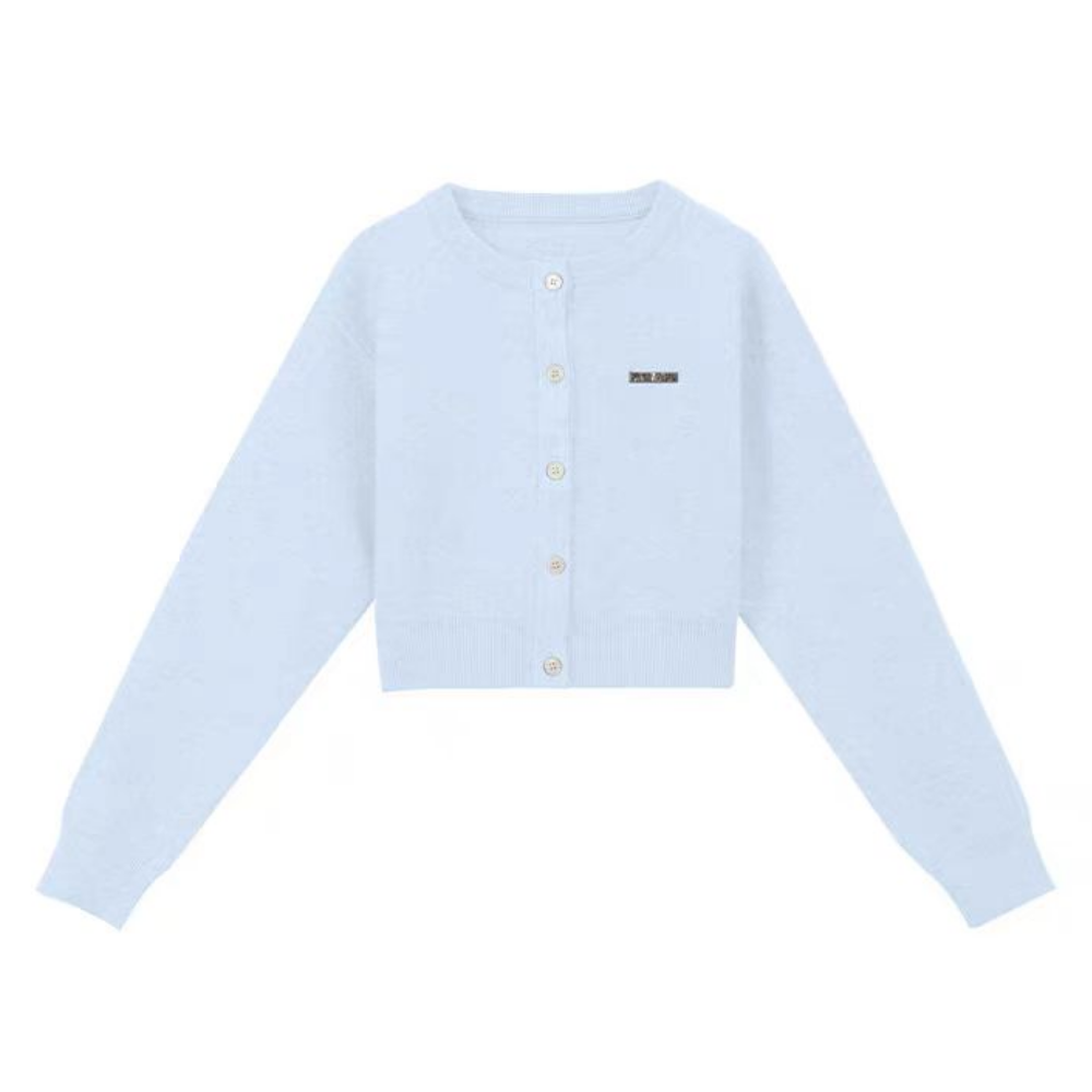 Women's Preppy Versatile Knitted Cardigan