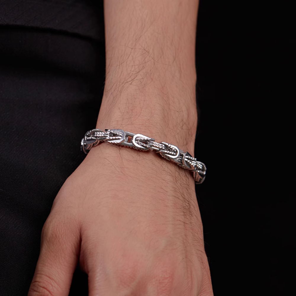 Gear Buckle Titanium Steel Bracelet