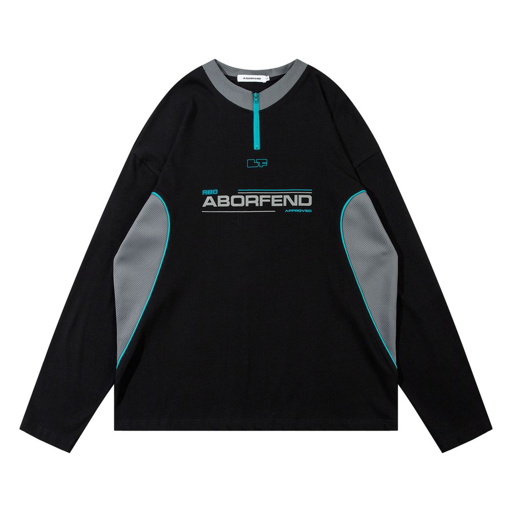 High Street Track Pullover Sweatshirt