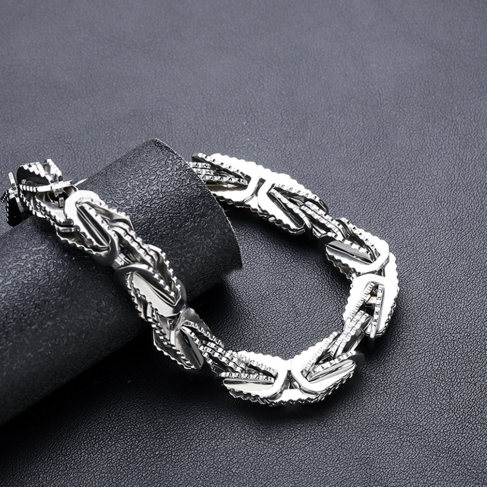 Gear Buckle Titanium Steel Bracelet