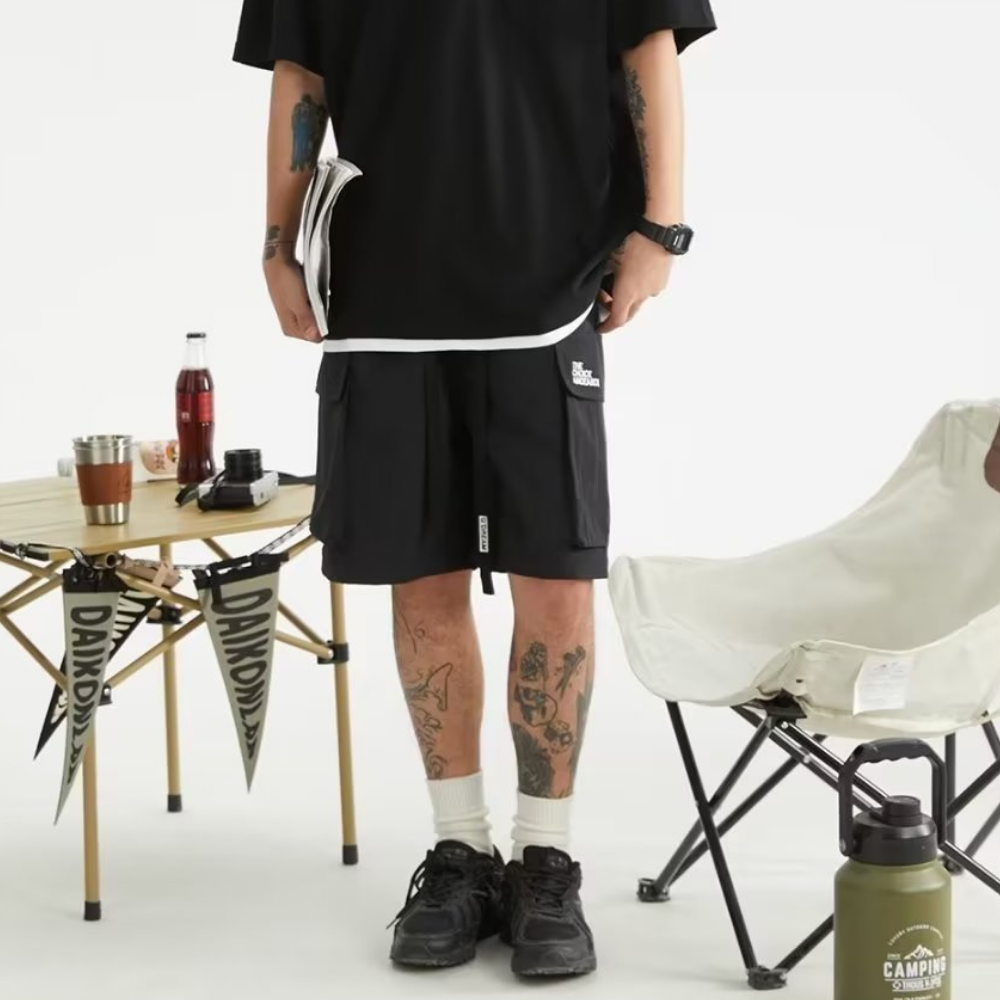 Japanese Sports Drawstring Shorts