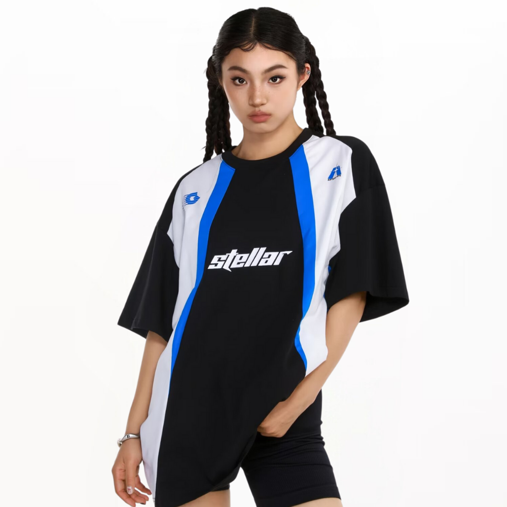 Japanese Splicing Sports T-Shirt