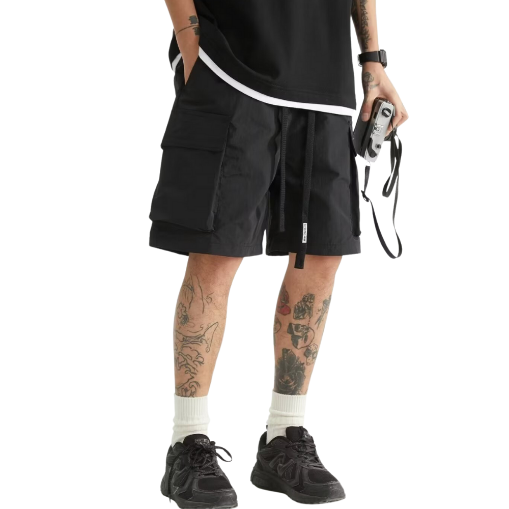 Japanese Sports Drawstring Shorts