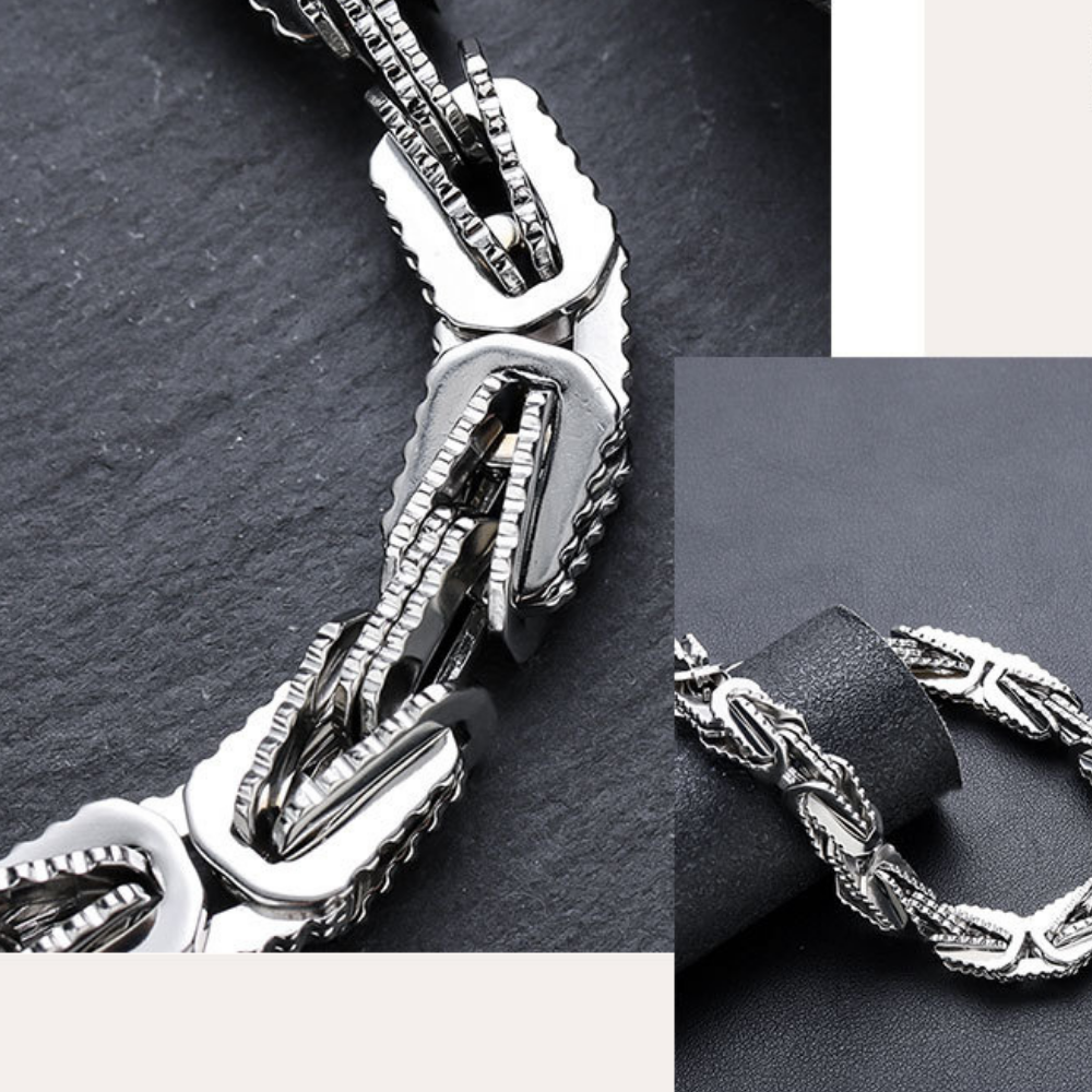 Gear Buckle Titanium Steel Bracelet