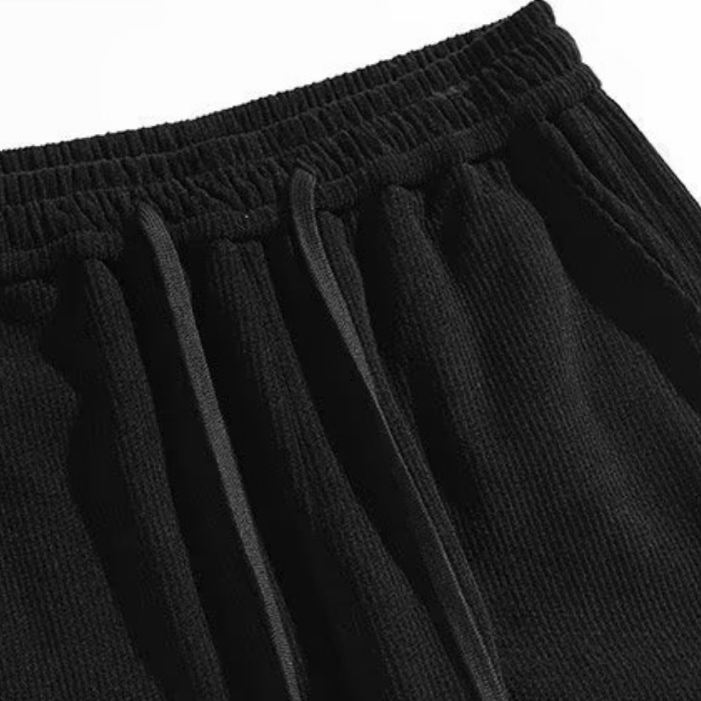 Solid Corduroy Sweatpants