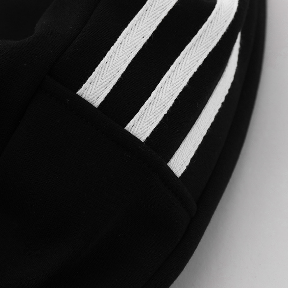Classic Striped Raglan Sweatshirt