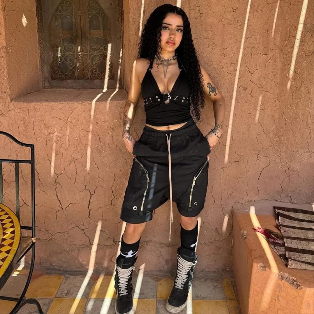 Women's Sexy Black Cami Top