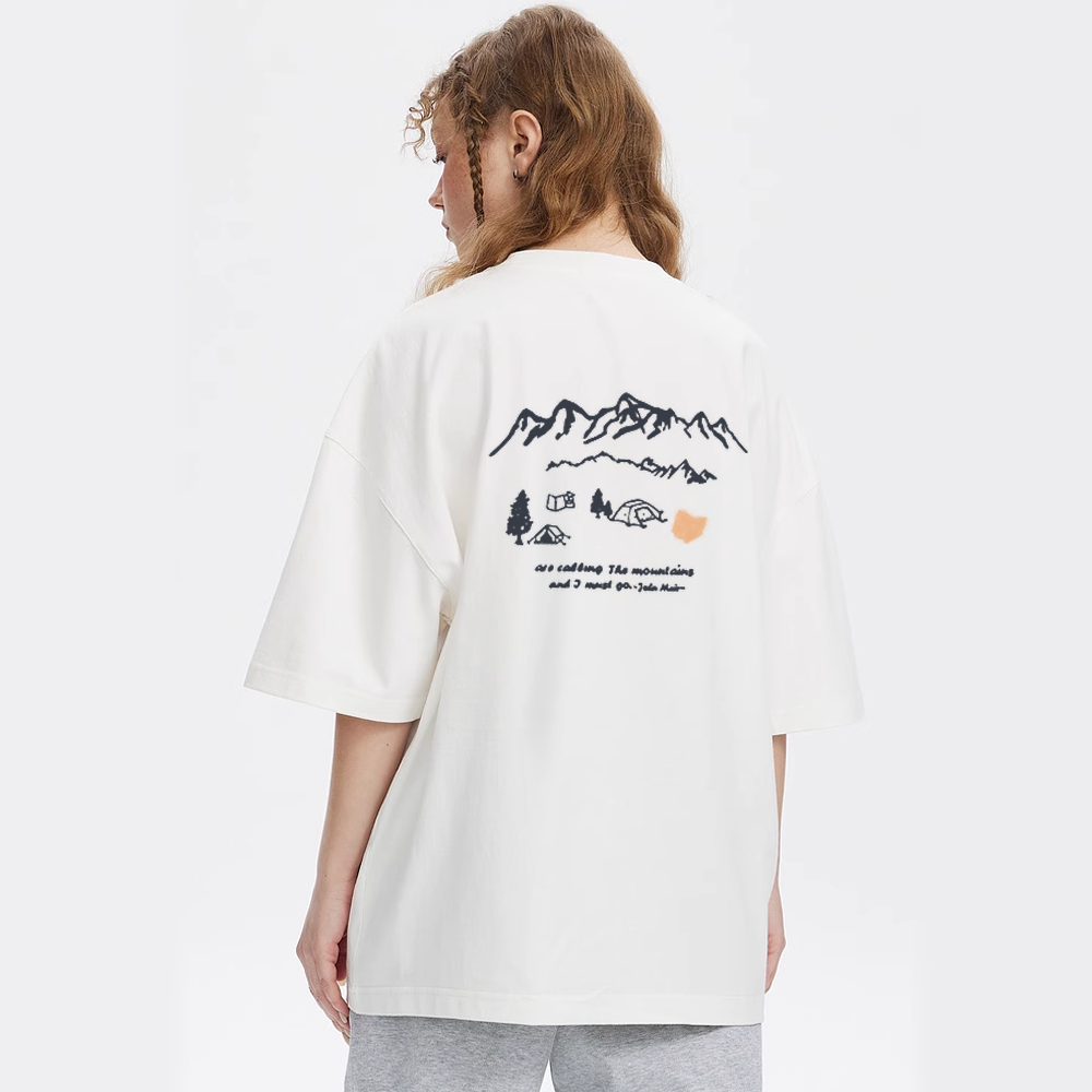 Simple Mountain Camping T-Shirt