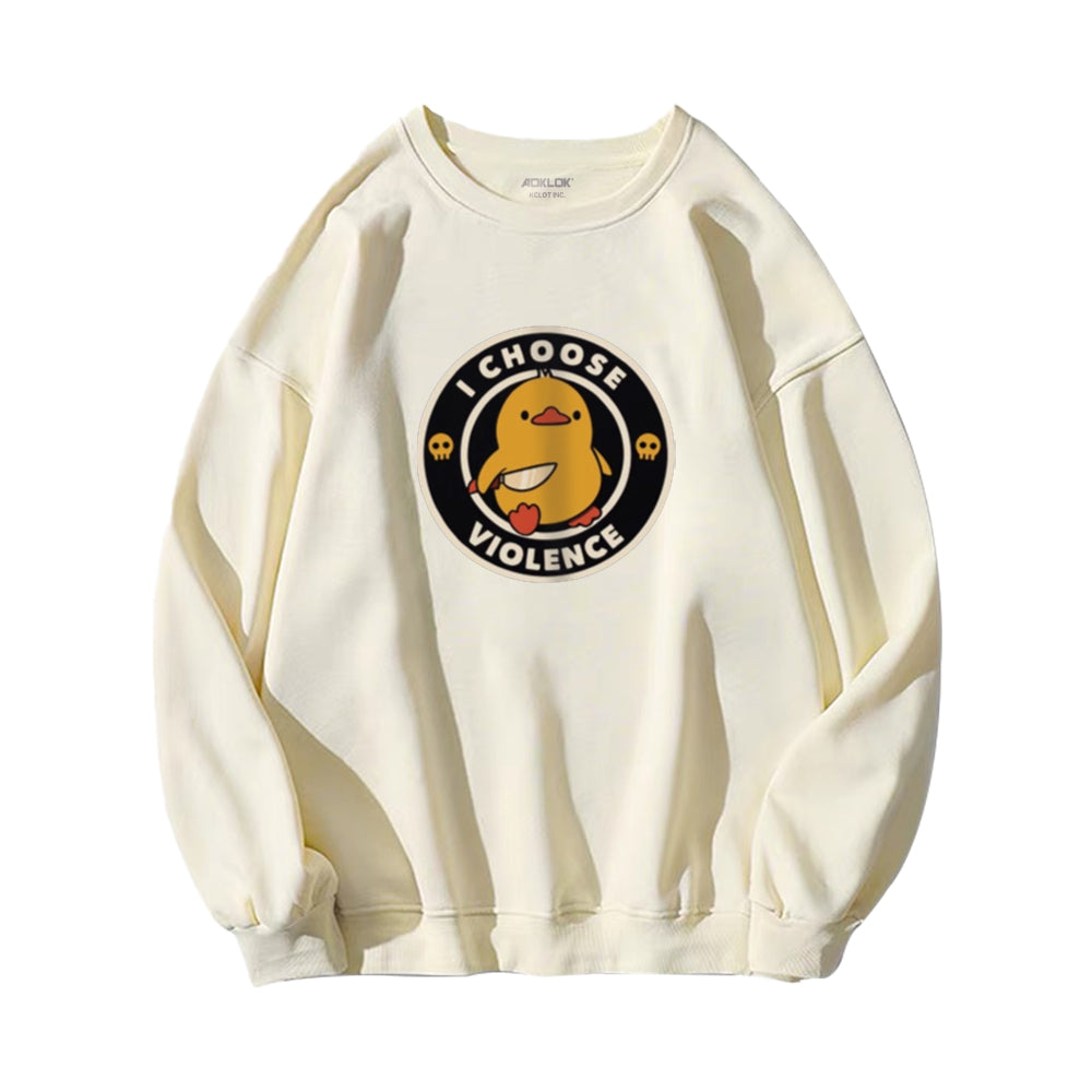 Duck With Knife Sweatshirt