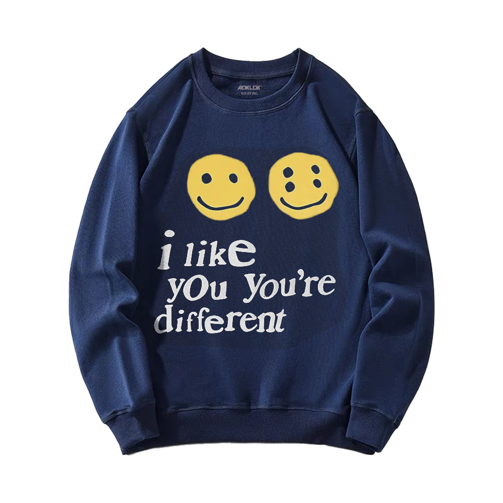 Emoji Printed Sweatshirt