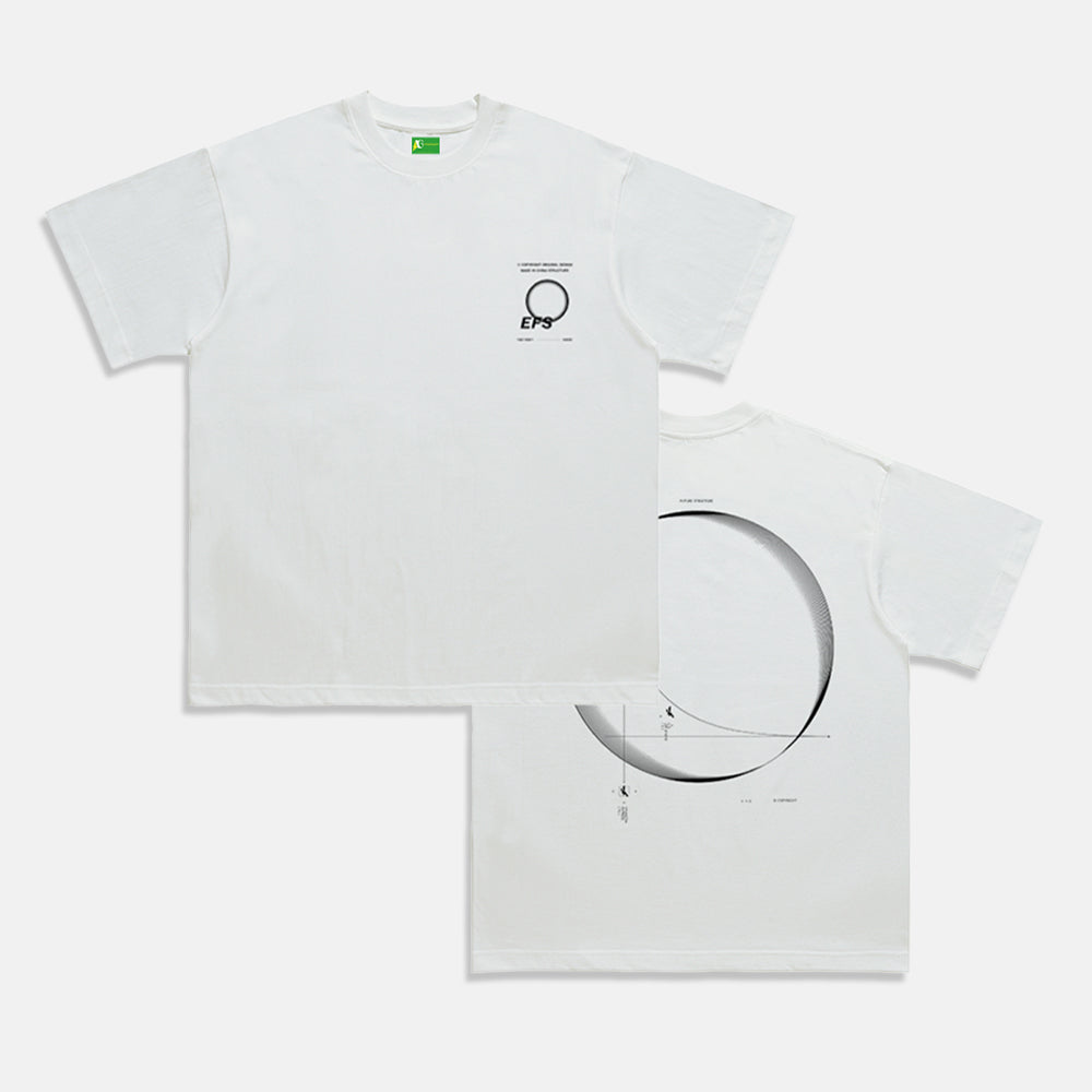 AG® FUTURE STRUCTURE Moon Coordinates T-Shirt