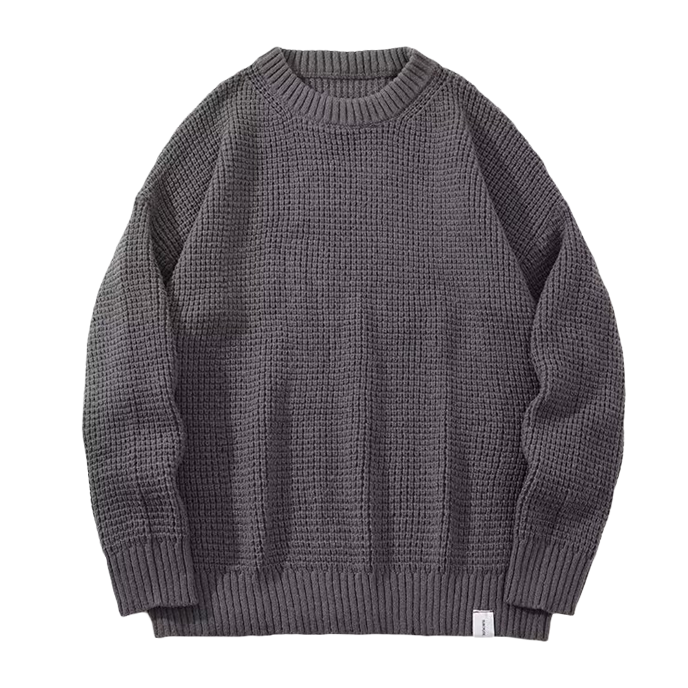 Simple Solid Color Sweater