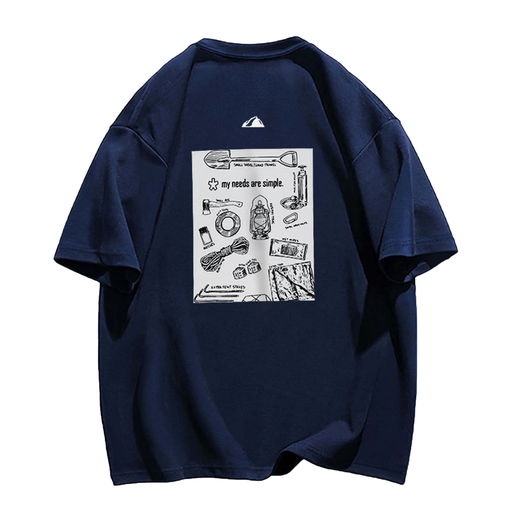 Simple Black And White T-Shirt
