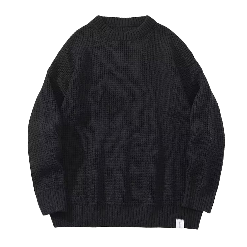 Simple Solid Color Sweater
