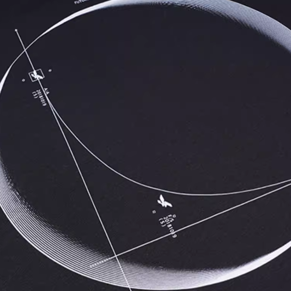 AG® FUTURE STRUCTURE Moon Coordinates T-Shirt