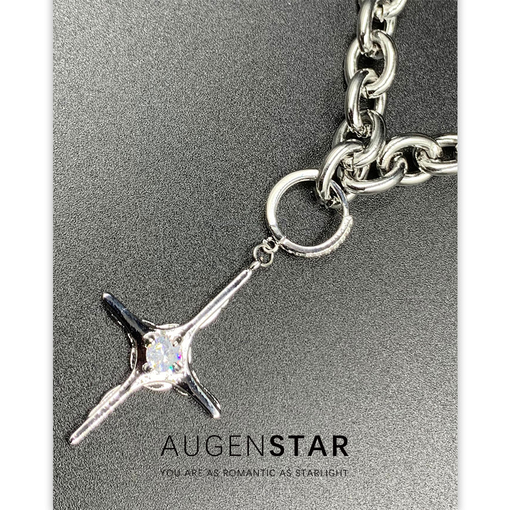ASR | Dark Cross Star Necklace