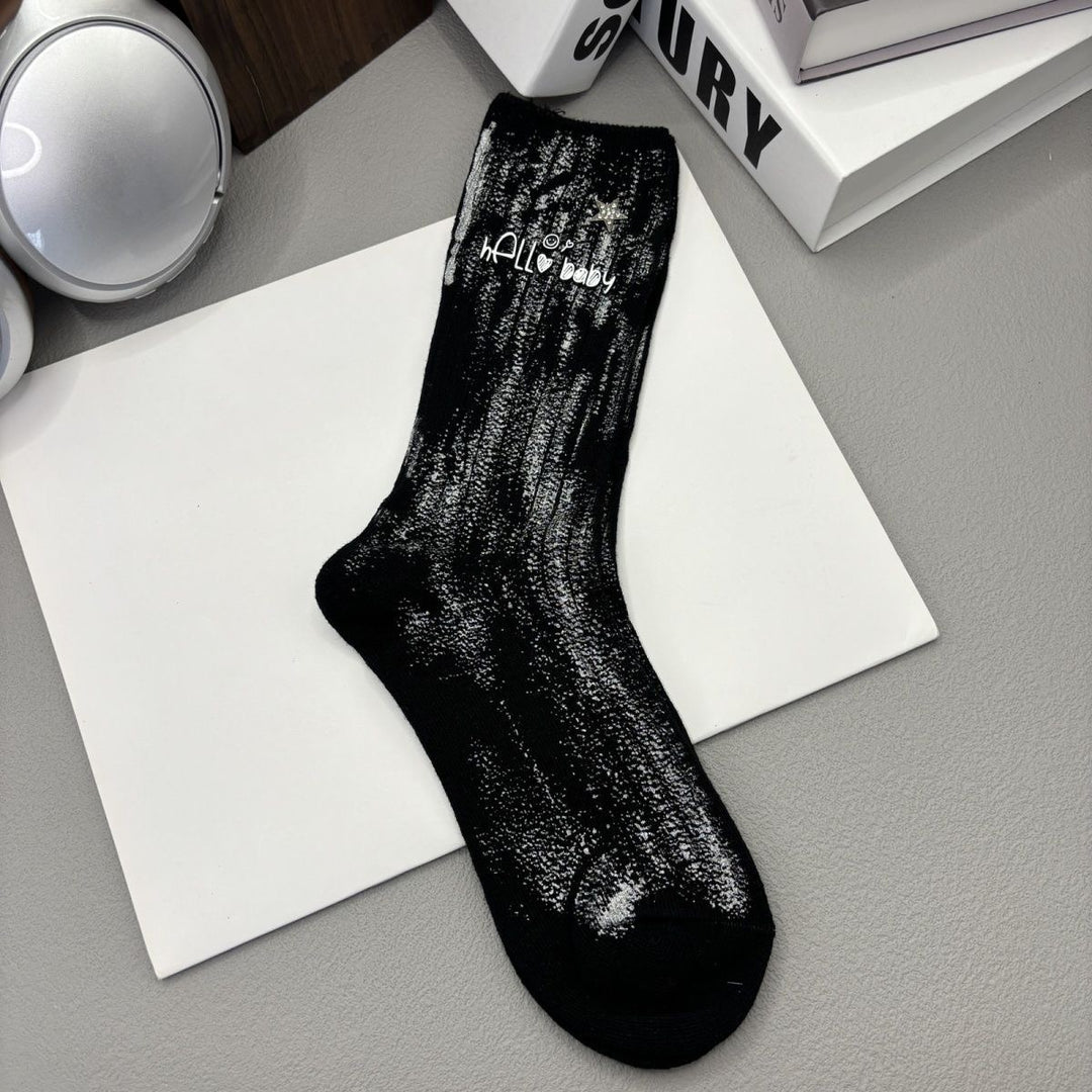 LoopStone Hello Baby Shine Socks – Step into Your Glow