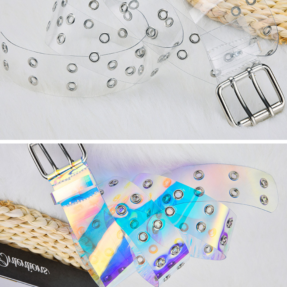Casual Versatile Clear Belt