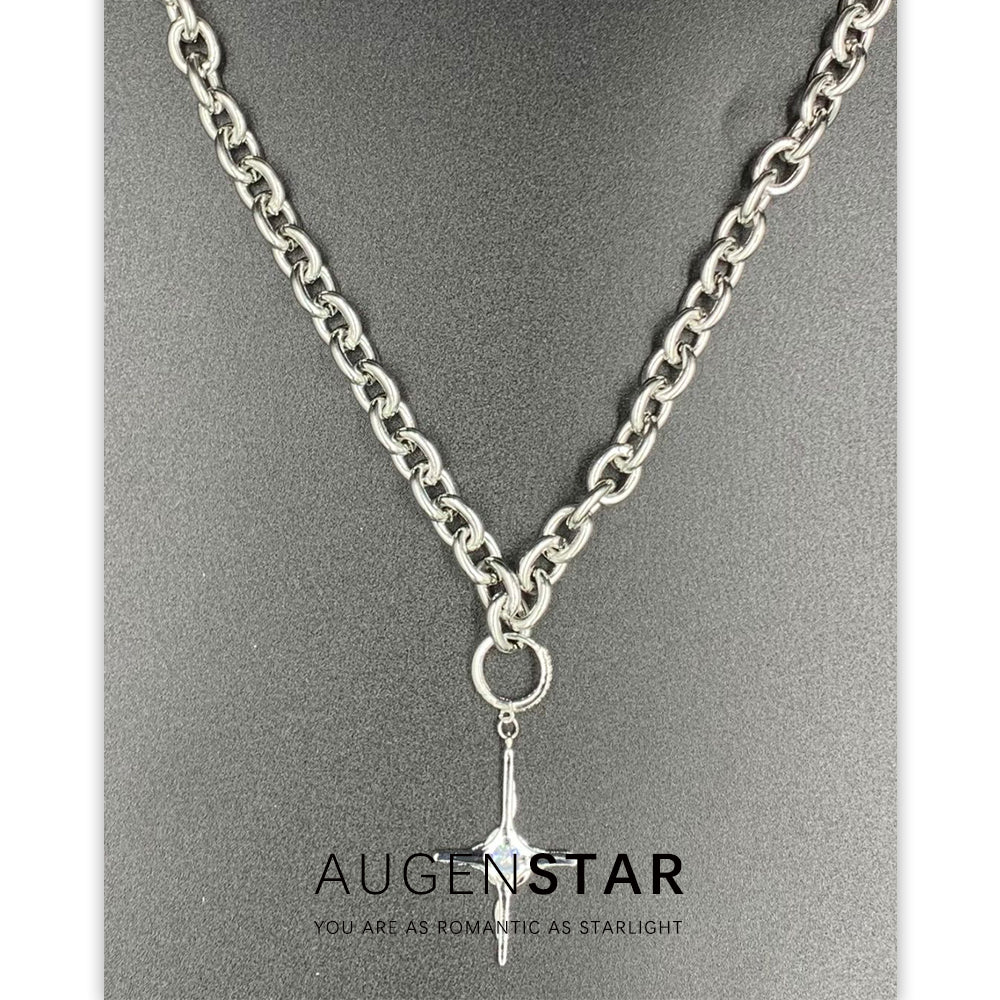 ASR | Dark Cross Star Necklace