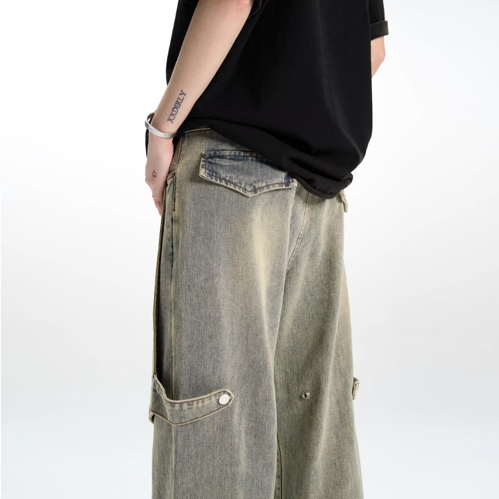 Cleanfit Irregular Jeans